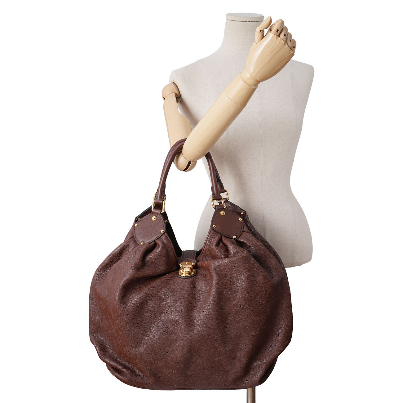 LOUIS VUITTON(USED)루이비통 마히나 숄더백